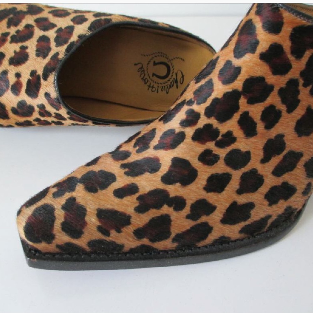 Lucchese Charlie 1 Horse Leopard Bootie